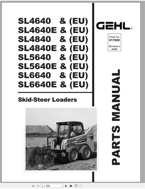 gehl 4640 skid steer for sale|gehl skid steer manual.